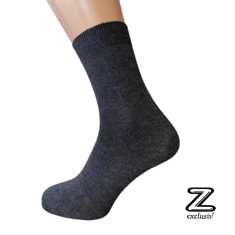 Leinen Socken Anthrazit 4er Pack