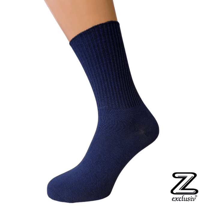 Venen Schmeichler Socken Marine 4er Pack