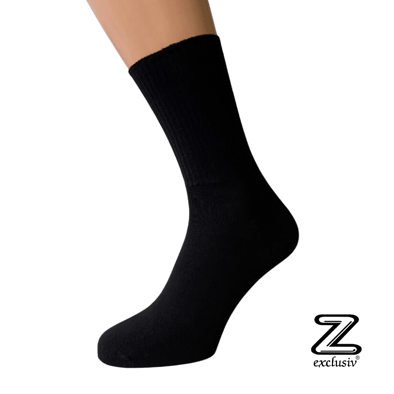 Venen Schmeichler Socken Schwarz 4er Pack