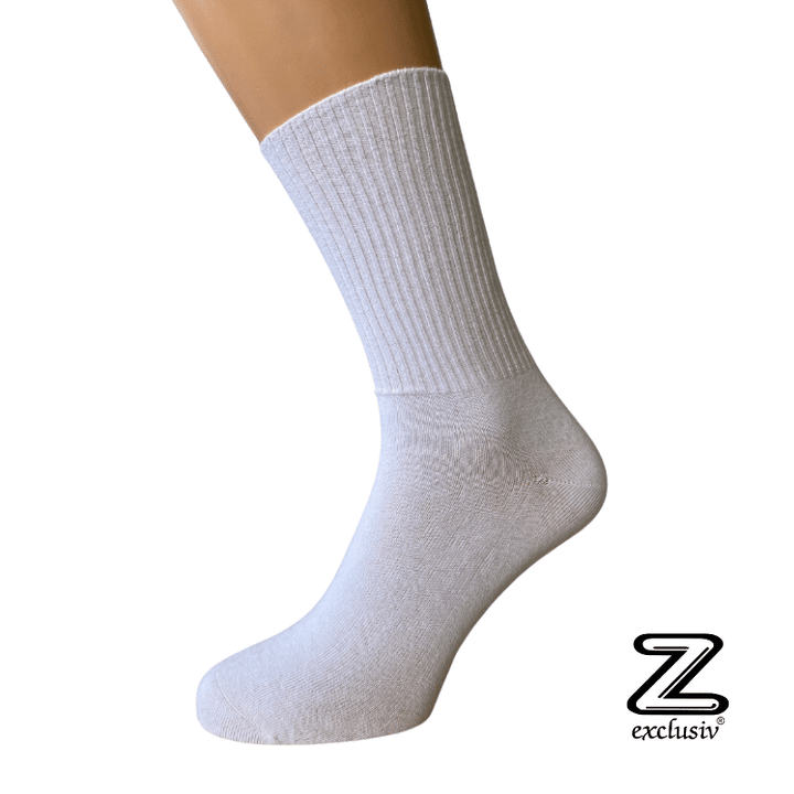 Venen Schmeichler Socken Weiß 4er Pack