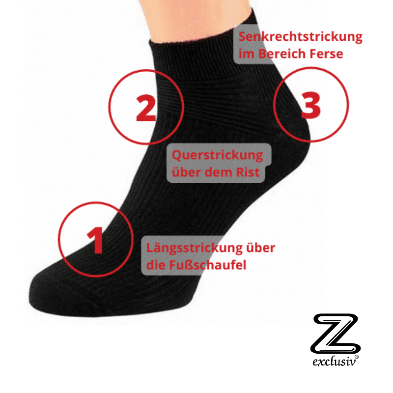 Biker Socken Sportsocken 4er Pack