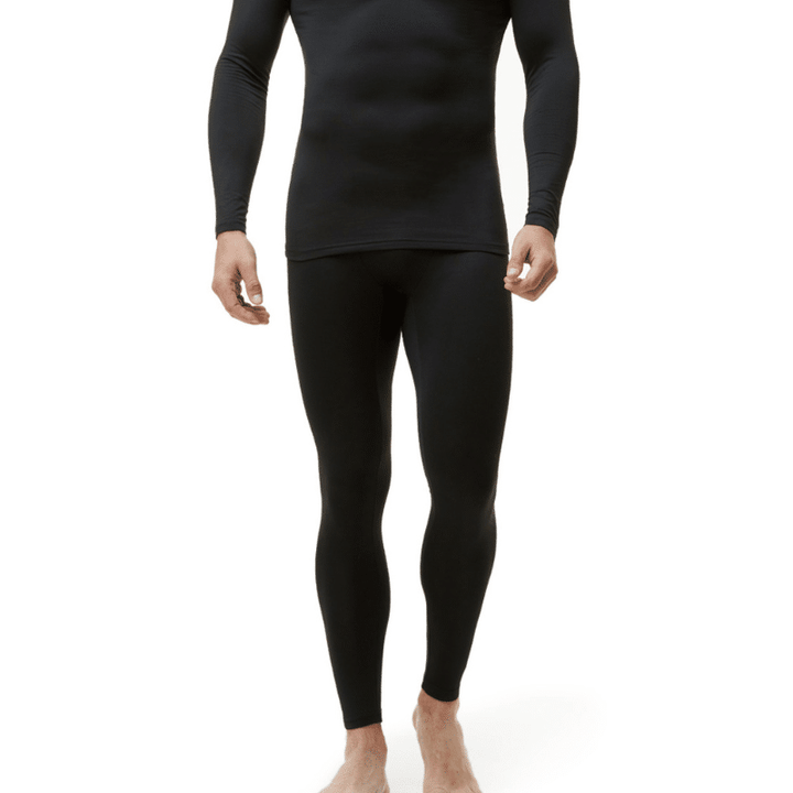 Herren Merino Funktionswäsche SET, Schwarz