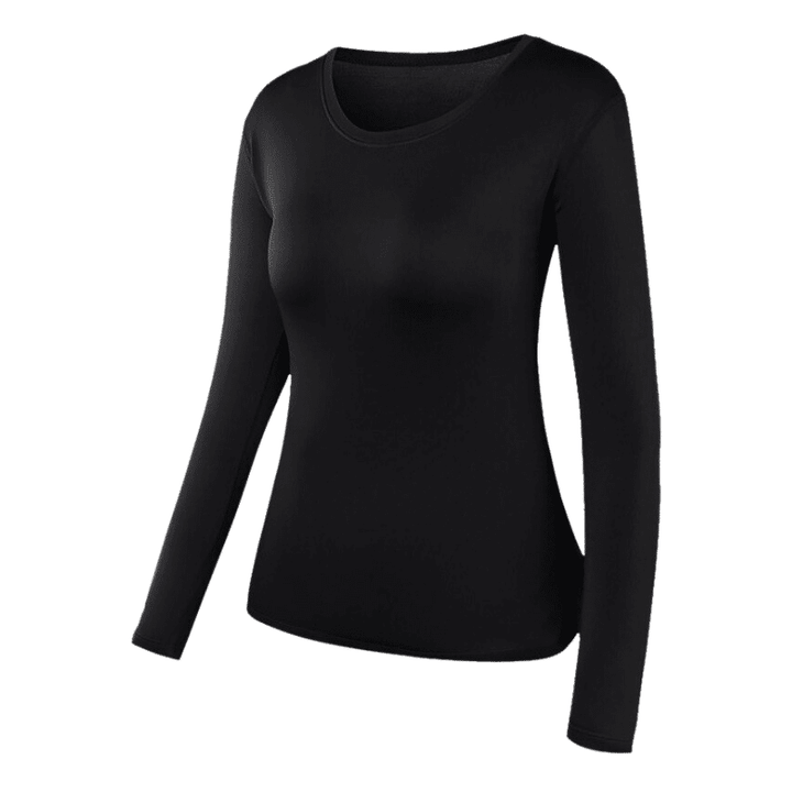 Damen Merino Funktionswäsche SET, Schwarz