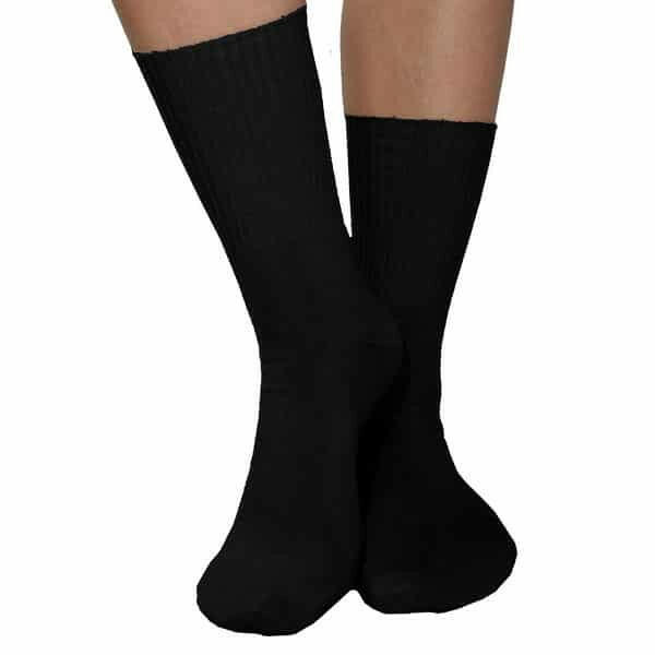 Venen Schmeichler Socken Schwarz 4er Pack