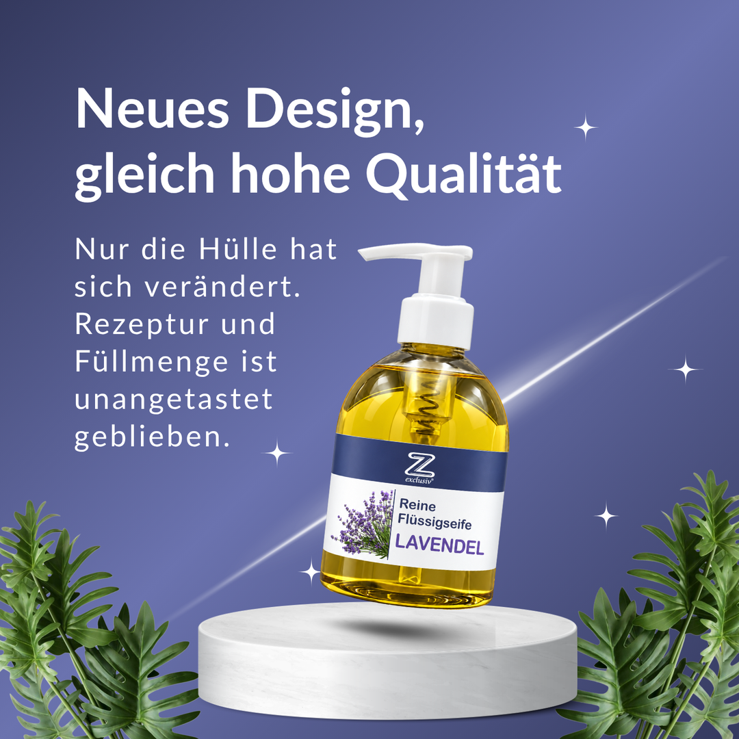 Reine Flüssigseife Lavendel 250 ml