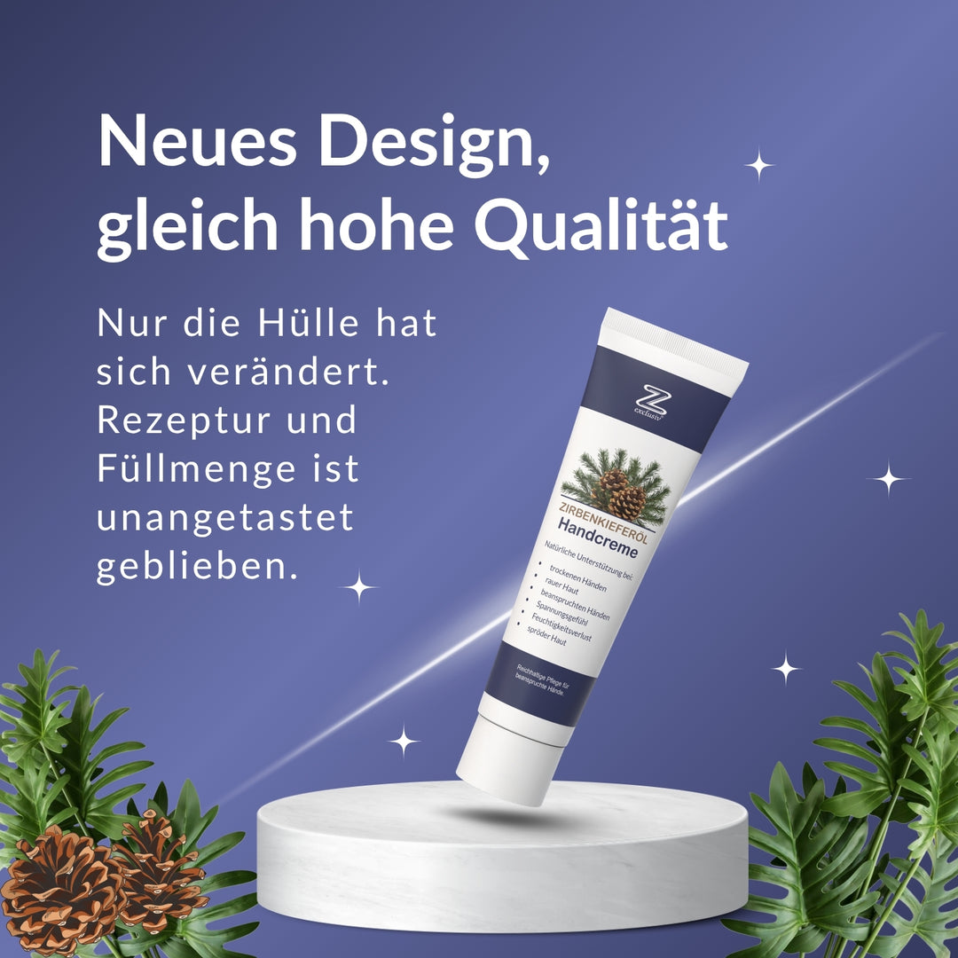 Handcreme mit Zirbenkieferöl 100 ml