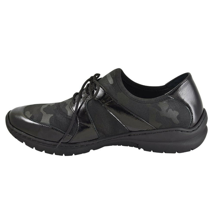 Modell "Boost" Damen Sneaker Camouflage Schwarz