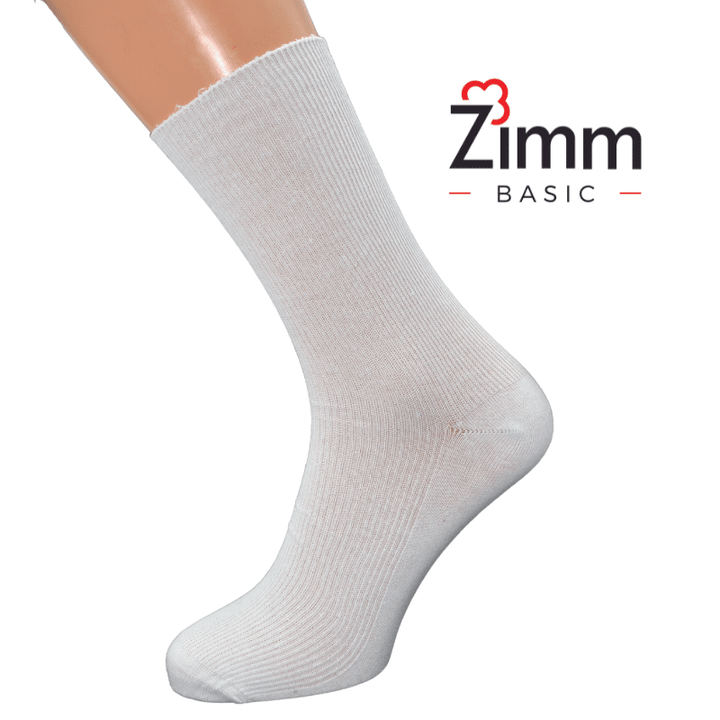 Zimm Basic Herren Socken 1:1 Ripp 5er Pack