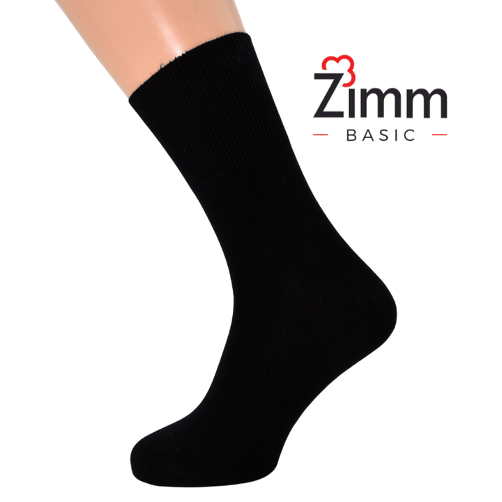 Zimm Basic Uni Socken Komfort 3er Pack