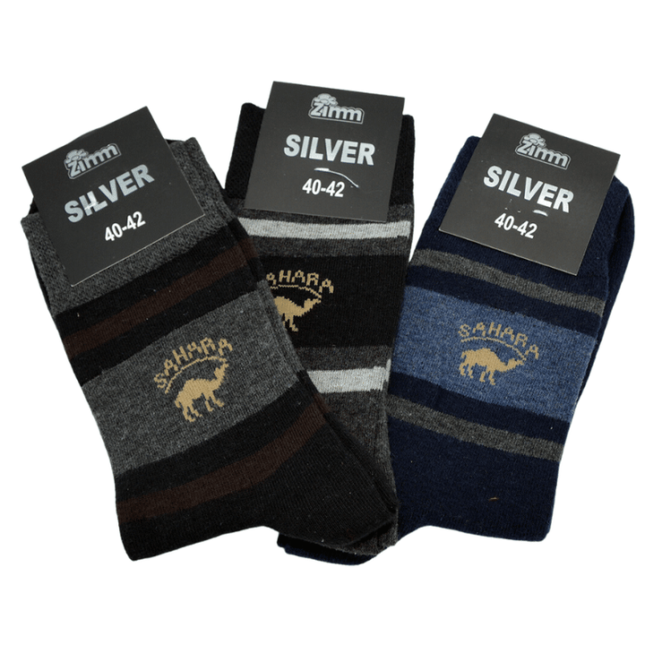 Zimm Basic Herren Socken Sahara 3er Pack