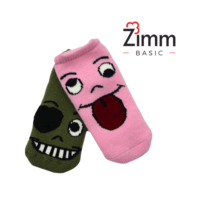 Zimm Basic Damen Funny Socks 1 Paar