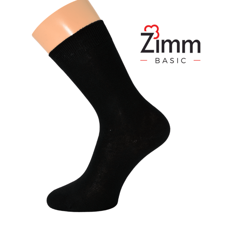 Zimm Basic Damen Socken glatt 3er Pack